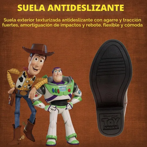 Vista 4 de Disney Pixar Toy Story Woody - Botas vaqueras para niños pequeños