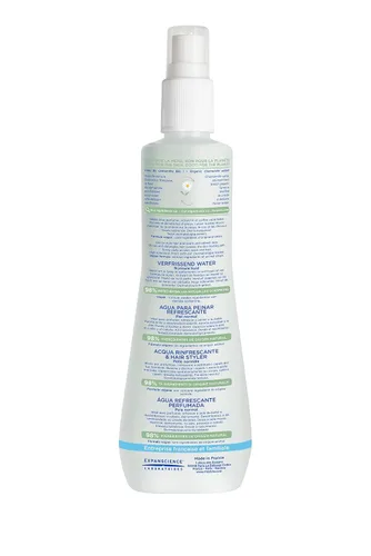 Vista 2 de Mustela Estilizador de cabello y ambientador de piel para bebé, con agua natural de aguacate y manzanilla, vegano e hipoalergénico, 6.76 onzas
