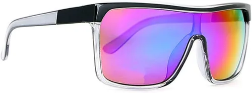 Vista 8 de Garneck Gafas de sol resistentes al viento con protección UV para deportes al aire libre, ligeras y resistentes a los arañazos, para ciclismo