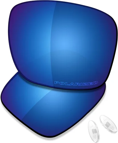 Vista 12 de SAUCER Premium Replacement Lenses & Nosepads for Oakley Holbrook Ti OO6048 UV400 Protection, Anti-Scratch, Precise Fit