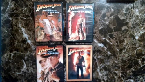 Vista 3 de Indiana Jones The Complete Adventure Collection (Raiders of the Lost Ark Temple of Doom Last Crusade Kingdom of the Crystal Skull)