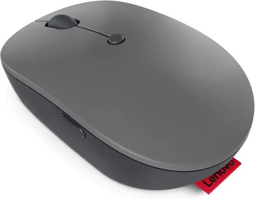 Vista 12 de Lenovo Ratón silencioso Bluetooth 600, sensor óptico azul, DPI ajustable, 4 botones, Microsoft Swift Pair, Windows, Chrome, GY50X88832, gris