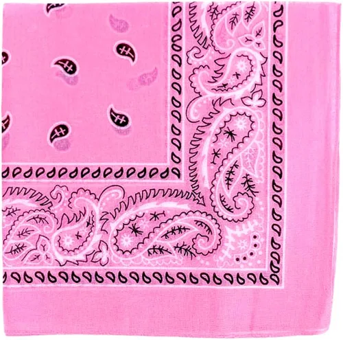 Vista 2 de OCD Bargain Bandana 100 Cotton Versatile Large Paisley Bandanas in Pack of 5 Multi