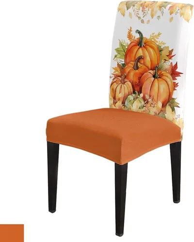 Vista 14 de Funda para silla de comedor, diseño de árbol de Navidad, leopardo, rojo, verde, negro, blanco, copos de nieve, protector para silla de invierno