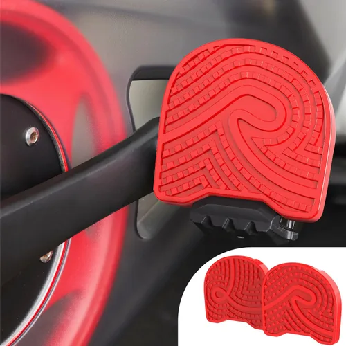 Vista 9 de Pedales para zapatos regulares compatibles con Peloton Bike & Bike Plus, reemplazo del convertidor de pedal extragrande, adaptador sin clip