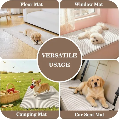 Vista 6 de MYSKY HOME Funda de sofá en forma de L, 100% impermeable para mascotas, fundas de sofá modular en forma de L, fundas de sofá antideslizantes
