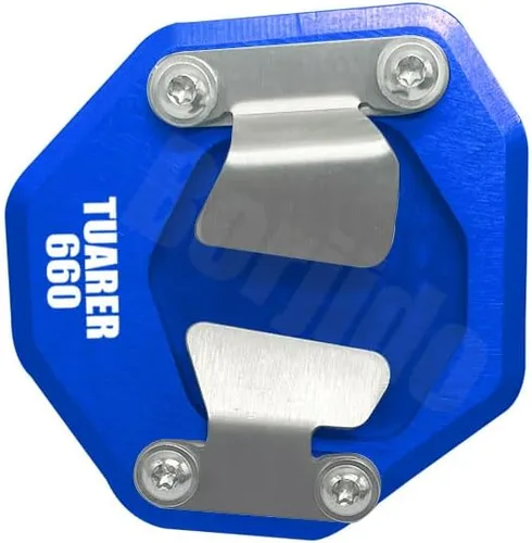 Vista 3 de Para Aprilia TUAREG 660 TUAREG660 tuareg 660 2022 2021 motocicleta CNC accesorios de soporte lateral ampliar extensión almohadilla de pie TUAREG 660