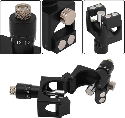 Vista 8 de GOTOTOP 2 unids planer magnético hoja ajuste jig setter planer cuchillo ajuste jig herramienta de carpintería