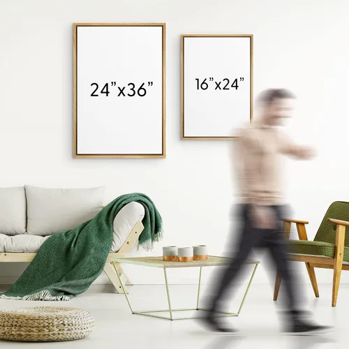 Vista 6 de SIGNWIN Lienzo enmarcado para pared, diseño de Vincent Van Gogh, un par de amantes, naturaleza, ilustraciones de área silvestre, bellas artes