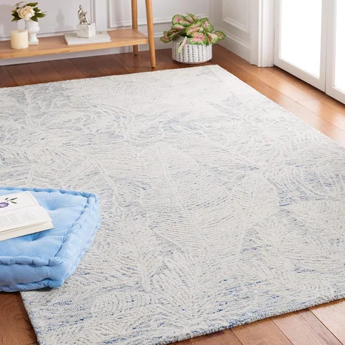 Vista 18 de SAFAVIEH Metro Collection - Alfombra de pasillo de 2 pies 3 pulgadas x 9 pies, beige y marfil, lana botánica hecha a mano, ideal para zonas de alto