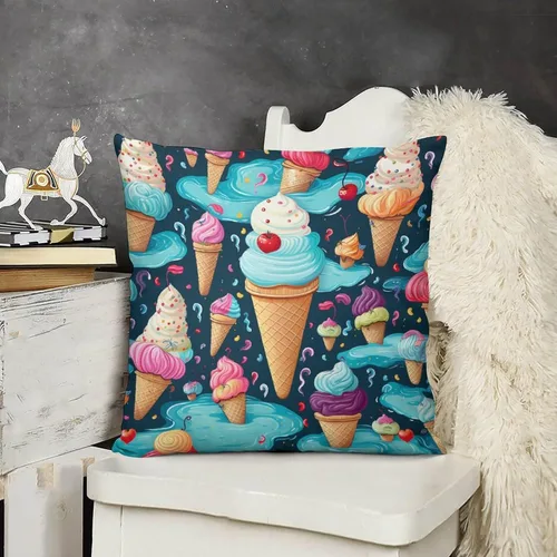 Vista 14 de Fundas de almohada, texto matemático y ecuaciones, formas geométricas, fundas de almohada matemáticas, geometría, fórmulas científicas