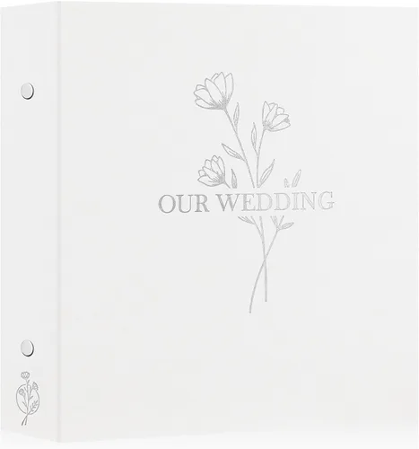 Vista 12 de Lanpn Álbum de Fotos de Boda 4x6 pulgadas 2 Paquetes, Cada Paquete Contiene 50 Fotos, Bolsillos Deslizantes Mini Álbumes de Fotos de Boda de Lino