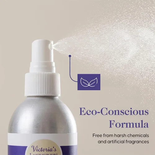 Vista 7 de Victoria's Lavender Spray de fragancia para habitación, ambientador y eliminador de olores, espray de lavanda, aroma de aceite esencial de lujo