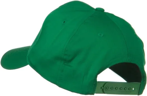 Vista 2 de Gorra de sarga de algodón sólido estilo profesional - Kelly, Verde