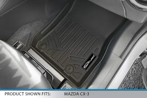 Vista 3 de MAXLINER - Juego de alfombrillas de primera fila para Mazda CX3 2016-2021