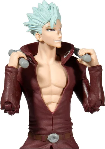 Vista 2 de McFarlane Toys The Seven Deadly Sins Ban - Figura de acción de 7 pulgadas con accesorios