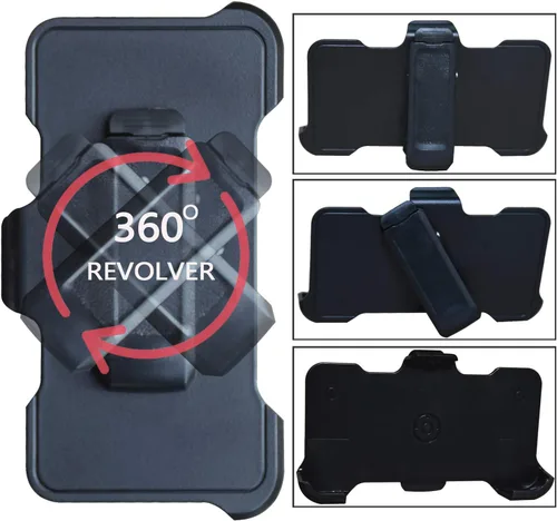 Vista 2 de HIQUE Paquete de 3 clips de repuesto para Samsung Galaxy Note 9 Defender [solo funda] (paquete de 3 clips)