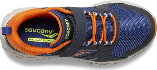 Vista 5 de Saucony Unisex-Child Wind Shield Alternative Closure 2.0 Running Shoe