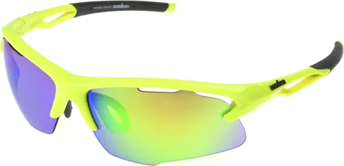 Vista 7 de IRONMAN Gafas de sol 1802 unisex para adultos Mate Neon Rosado