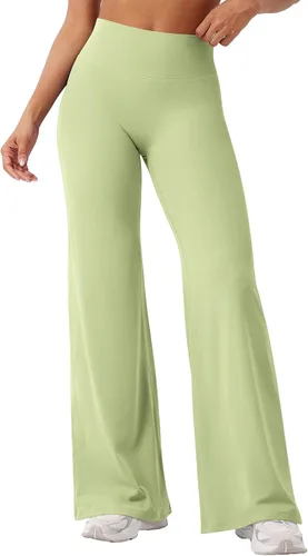 Vista 110 de YEOREO Ease - Leggings rectos para mujer, pantalones de yoga para gimnasio Amarillo (Butter Yellow)