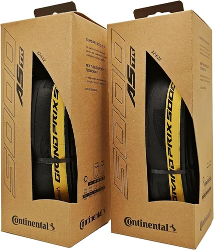 Vista 9 de Continental Grand Prix 5000 All Season TR - Black - Tubeless Road Bike Tire Conquer Every Season - BlackChili, Vectran Breaker, LazerGrip, Active