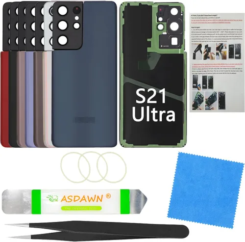 Vista 36 de Para Galaxy Note 8 SM-N950 All Carriers Reemplazo de cristal del panel Cinta preinstalada + lente de cámara preinstalada + kit de herramientas