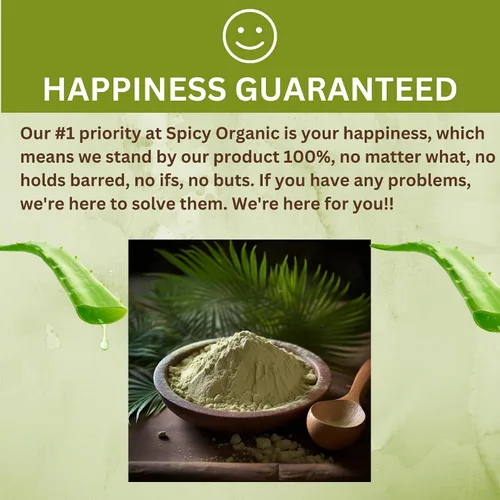 Vista 7 de Aloe Vera en polvo orgánico para piel y cabello – 16 onzas – Aloe Barbadensis – Mascarilla nutritiva para belleza natural, certificado por USDA