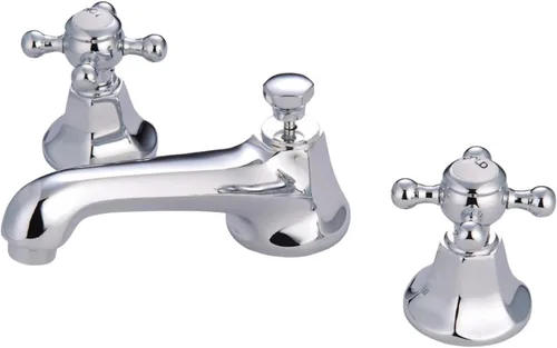 Vista 8 de Kingston Brass KS4463BX Grifo de baño extendido de 8 pulgadas, latón antiguo
