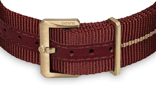 Vista 5 de Rado Pulsera automática de tela de bronce Captain Cook, Rojo -, Reloj automático