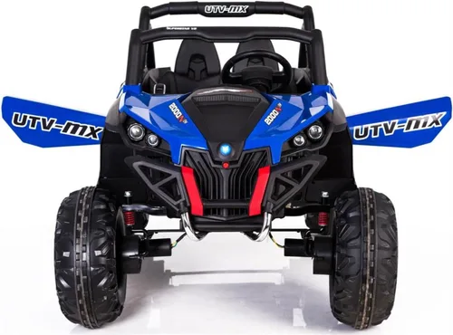 Vista 4 de MotoTec UTV 4x4 12v azul (2.4ghz RC)