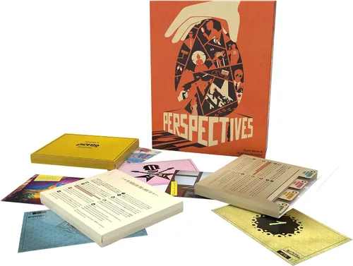 Vista 3 de Perspectives (caja naranja) - Juego misterioso, juego cooperativo de narración de historias para niños y adultos, mayores de 12 a 6 años, 2 a 6