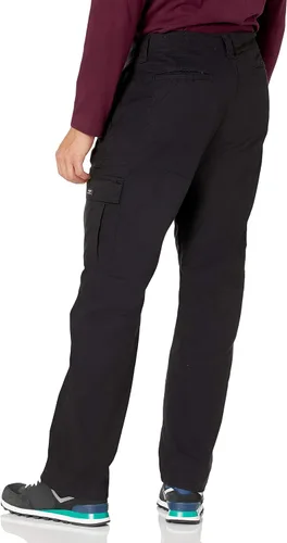 Vista 2 de Wrangler Authentics Mens Relaxed Fit Stretch Cargo Pant