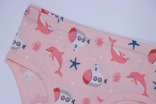 Vista 3 de Boboking - Ropa interior de algodón suave para niñas pequeñas, bombachas