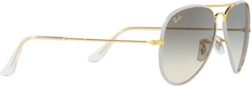 Vista 9 de Ray-Ban Gafas de sol unisex RB3025JM estilo aviador clásico de metal a todo