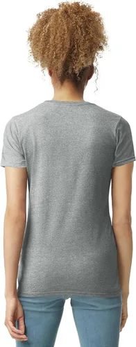 Vista 3 de Gildan Softstyle G64000l - Camiseta de algodón para mujer, paquete múltiple