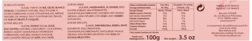 Vista 2 de Pink Champagne Biscuit por Fossier