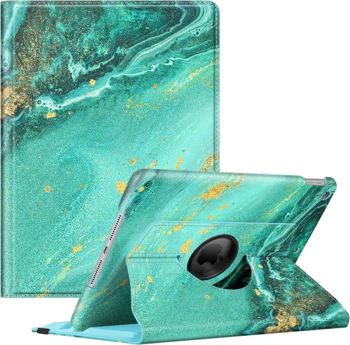 Vista 18 de Fintie 360° Rotating Case for iPad 9th / 8th / 7th Generation 10.2 Inch Negro