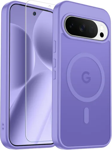 Vista 64 de SUPFINE Funda magnética para Google Pixel 10 Pro XL con protector de pantalla (imanes integrados) (protección contra caídas de grado militar)