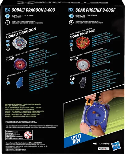 Vista 3 de Beyblade X Deluxe Launcher - Paquete de 2