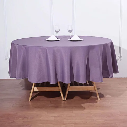Vista 198 de Efavormart - Mantel cuadrado de lino de poliéster sin costuras, 54 x 54 pulgadas, color beige, para banquetes de boda, fiesta, restaurante