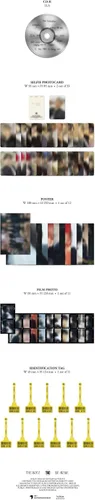 Vista 5 de THE BOYZ BE AWAKE 8th Mini Album 3 Versión SET CD+1p Poster On Pack+72p PhotoBook+Lyrics Book+2p Selfie PhotoCard+1p Film Photo+1ea Etiqueta