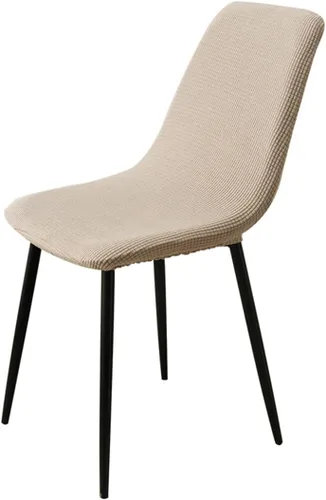 Vista 10 de Juego de 4/6/2 fundas elásticas de terciopelo para sillas de comedor, fundas de silla de comedor, estilo moderno, universal, sin brazos, protector