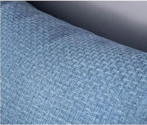 Vista 5 de Almohada de apoyo lumbar, almohada triangular, respaldo de cama, ajustable extraíble, cojín grande para sala de estar, ventana de bahía