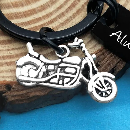 Vista 6 de Llavero seguro para motociclista, regalo de motociclista, regalo para el día del padre, día de San Valentín, regalos de Navidad, cumpleaños, llavero