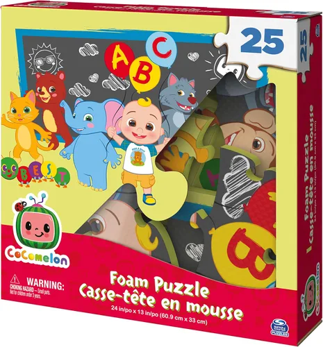 Vista 5 de Spin Master Games Cocomelon Best Friends - Rompecabezas de espuma de 25 piezas para niños