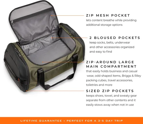 Vista 3 de Briggs & Riley Bolsa de lona, Hunter), ZXD175-23