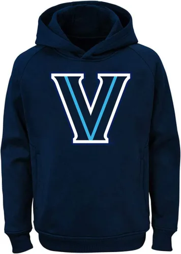 Vista 24 de NCAA Youth 8-20 Team Color Performance Primary Logo Sudadera con capucha Aburn Tigers Armada