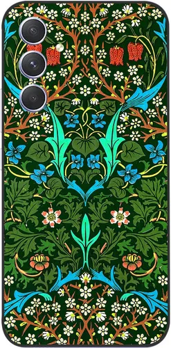 Vista 10 de Berkin Arts Funda de silicona compatible con Samsung Galaxy A52 5G 4G/A52S 5G con diseño antideslizante, color amarillo, romántico, Luv San