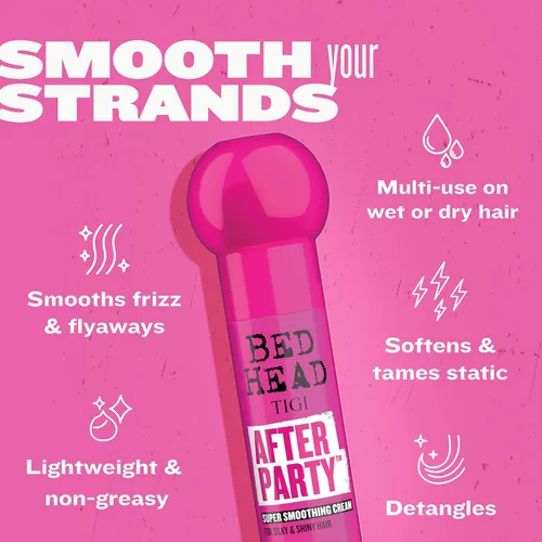 Vista 4 de TIGI Bed Head After the Party Crema suavizante, 3.4 onzas (paquete de 2)