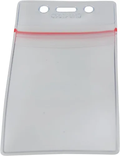 Vista 5 de Baumgartens - Soporte vertical sellable para insignias, 3 3/4 x 2 5/8 pulgadas, transparente, paquete de 50
